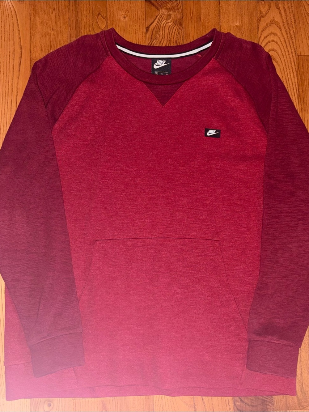 Men’s Nike Maroon Sweater Size XL LIKE NEW